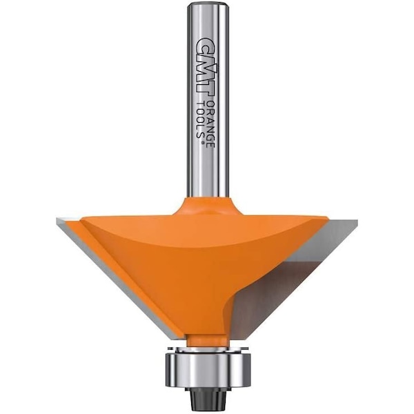 Chamfer Bit, 1/4-Inch Shank, 25/32-Inch Diameter